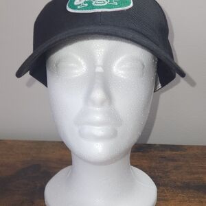 NFL New York Jets Black Cap with Green Logo
